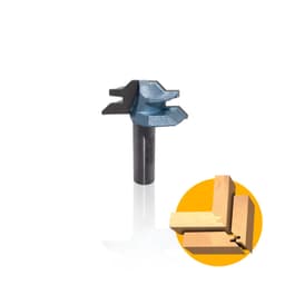 Fresa Para Emenda 45% H12 X C20mm Para Tupia