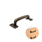 Puxador Alça Ouro Envelhecido 12 Cm