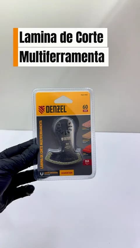 Lamina de Corte Multiferramenta, Segmentada, Dia, Para Ladrilhos E Tijolos, 60 Mm, 1pc// Denzel