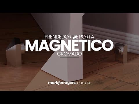 Imagem 5 do Prendedor Imã Magnético Cromado Para Porta Cpm400 Italy Line
