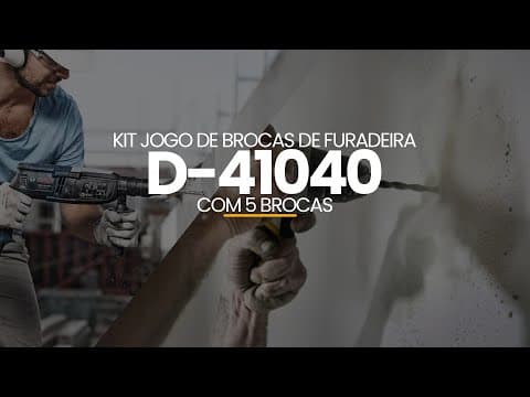 Imagem 4 do Kit Jogo de Brocas de Furadeira Para Concreto Com 5 Brocas D-72877 Makita