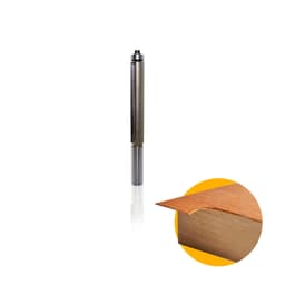 Fresa Tupia Manual Longa Haste 12mm Corte 75mmx 12 Vídea