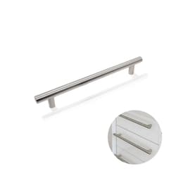 Puxador Haste Redondo Aço Inox 201 Escovado 512 Mm / 80 Cm Para Gavetas Renna