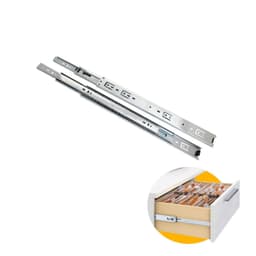 Corrediça Trilho Telescópico de 45 Cm H35 Light 30kg Hd