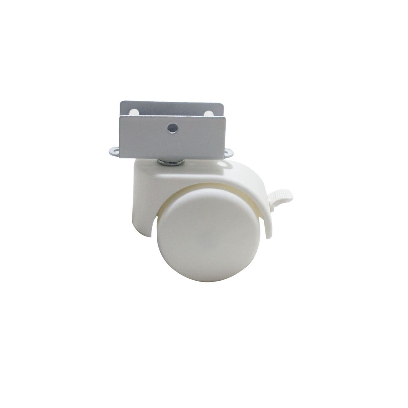 Rodinha Ou Rodízio Berço Chapa "u" 18 Mm Com Freio Bigfer