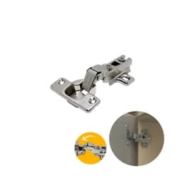 Dobradiça Cermag Curva 35 Mm Com Mola Inversa Slide-on