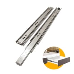 Corrediça Trilho Telescópico 50 Cm Inox H45 40kg - Hd