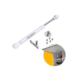 Pistão Fit Branco A Gás Força Normal de 60 Newtons Para Porta Renna