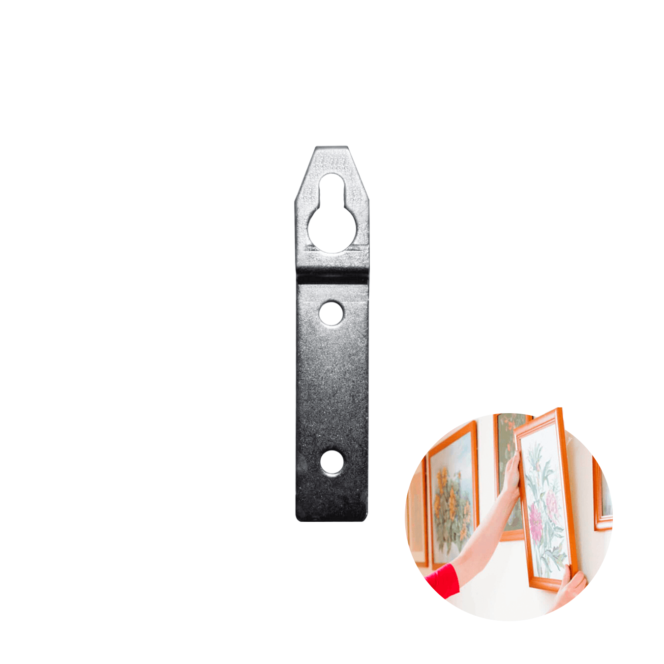 Presilha Suporte Chapa Para Painel E Quadros