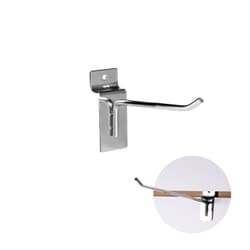 Gancho Cromado 5 Cm Para Painel Canaletado