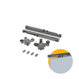 Kit Sistema de Amortecimento Porta de Correr Agility Plus Agp300 Rometal