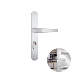 Fechadura Em Inox Para Porta Residencial Externa de 25 A 35 Mm 601-602/03 Stam