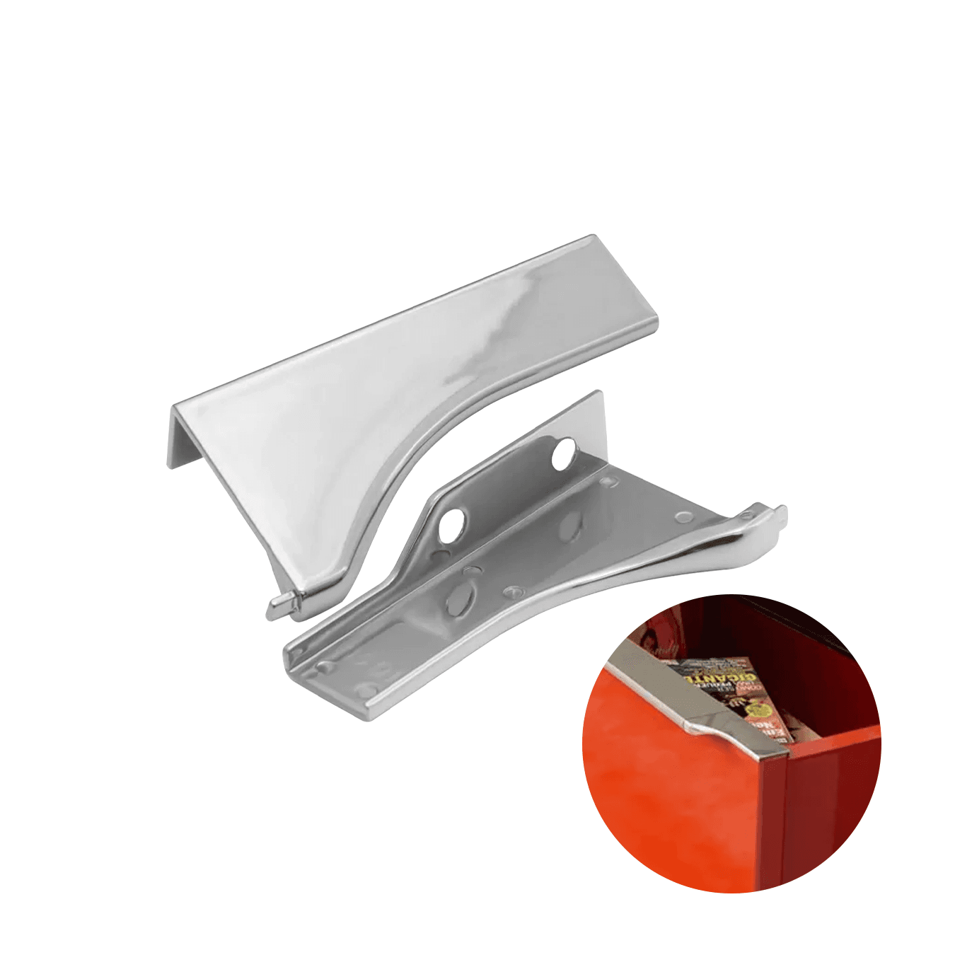 Ponteira Puxador Facetato Cromado de 20 Mm Pe183 Rometal