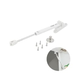 Pistão Branco A Gás Força Normal de 80 Newtons Com Amortecedor Para Porta Fgvtn