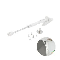 Pistão Branco A Gás Força Normal de 80 Newtons Com Amortecedor Para Porta Fgvtn