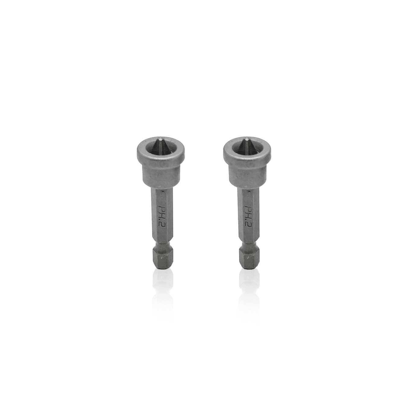 Ponta Bits Com Guia E Imantado Ph2 1/4" 50 Mm 2 Peças