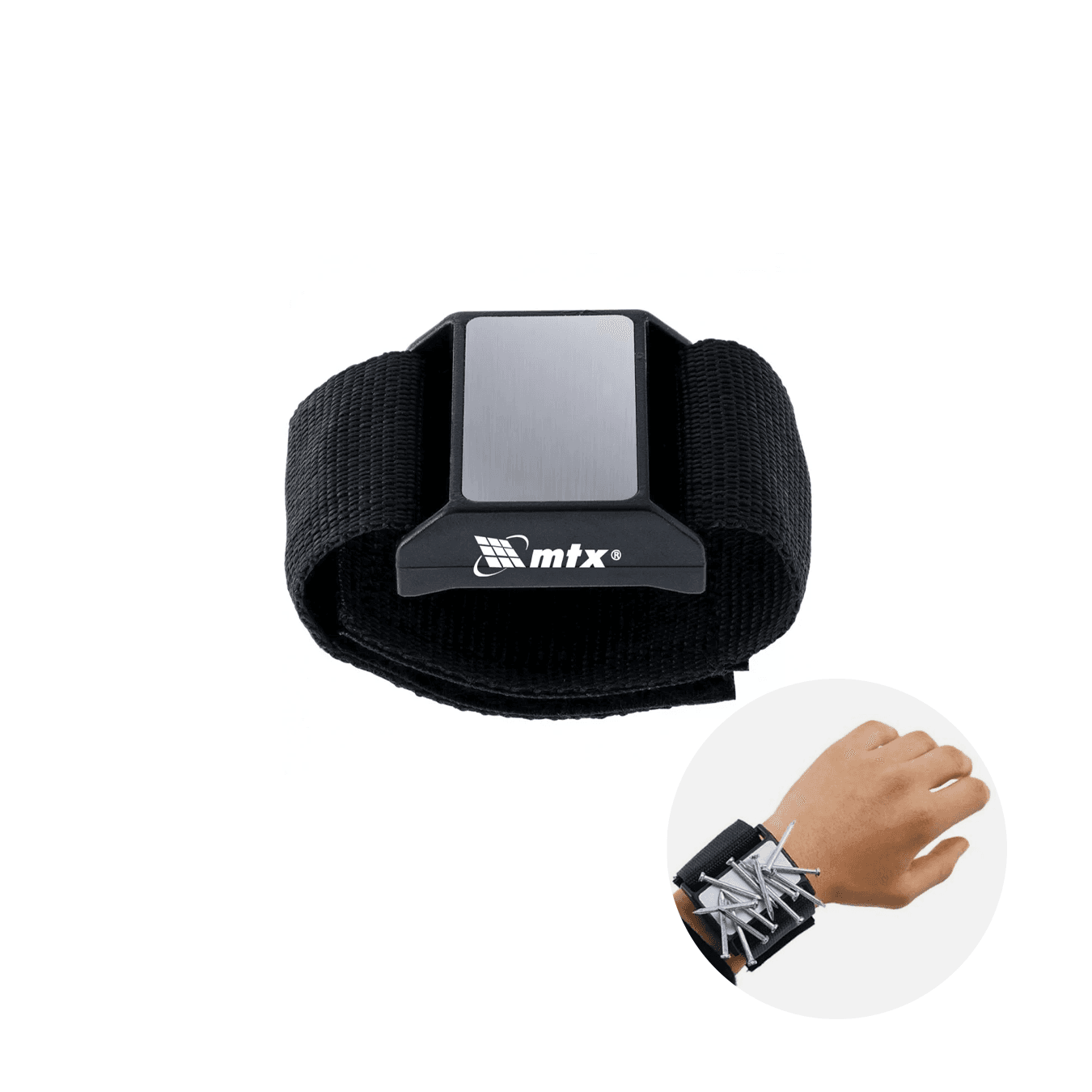 Pulseira Magnética Para Segurar Ferramentas, Pregos, Parafusos, Etc Ao Braço