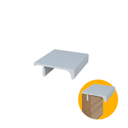 Perfil Puxador Anodizado de Rasgo de 18 Mm Rm140 Rometal