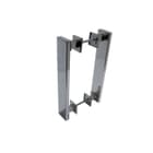 Puxador Genebra Duplo Cromado 1 Metro P/ Porta Residencial