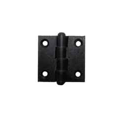 Dobradiça Comum Em Alumínio Preto 50 X 40 Mm Mk