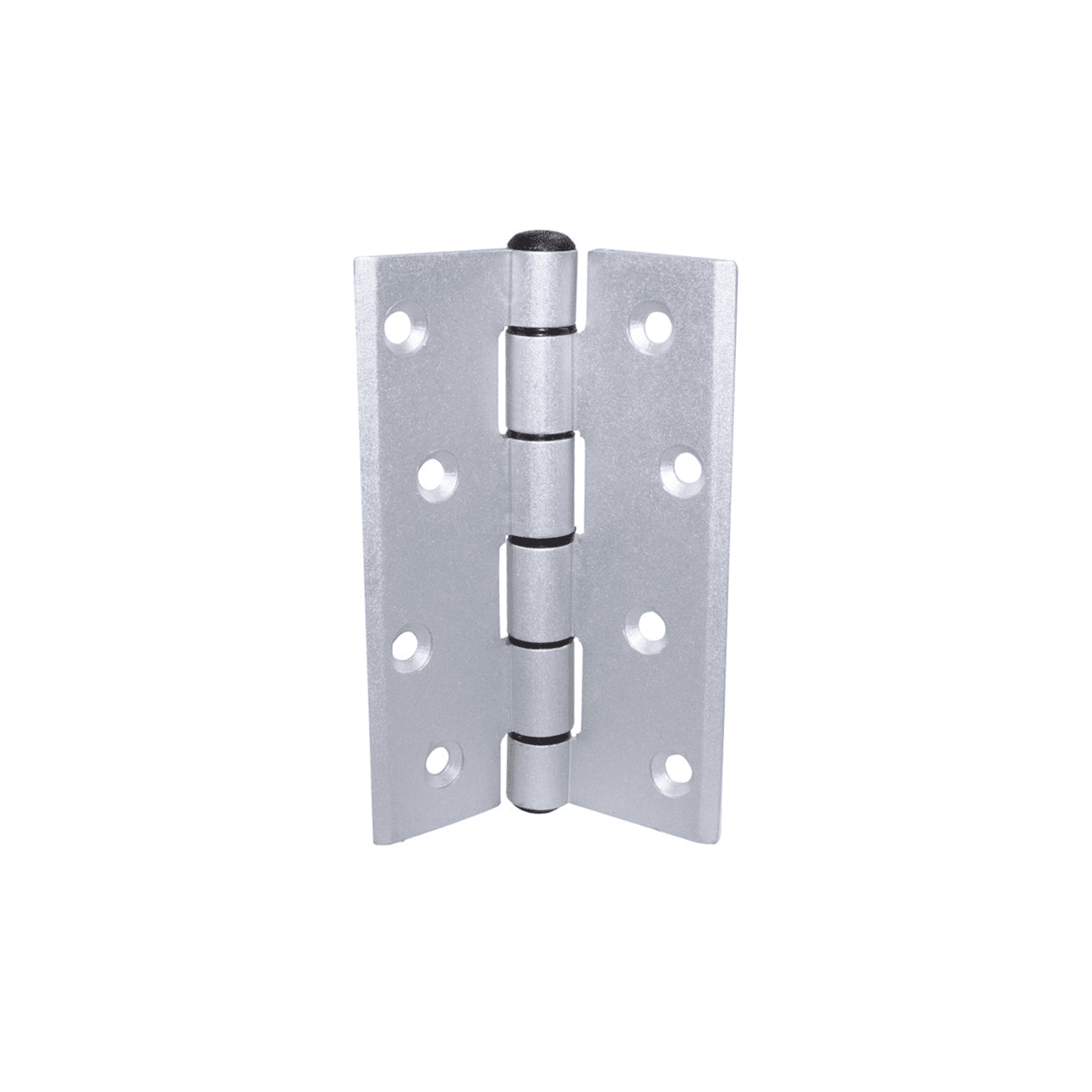 Dobradiça Comum Em Alumínio Fosco 90 X 64 Mm Mk