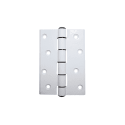 Dobradiça Comum Em Alumínio Branco 100 X 70 Mm Mk