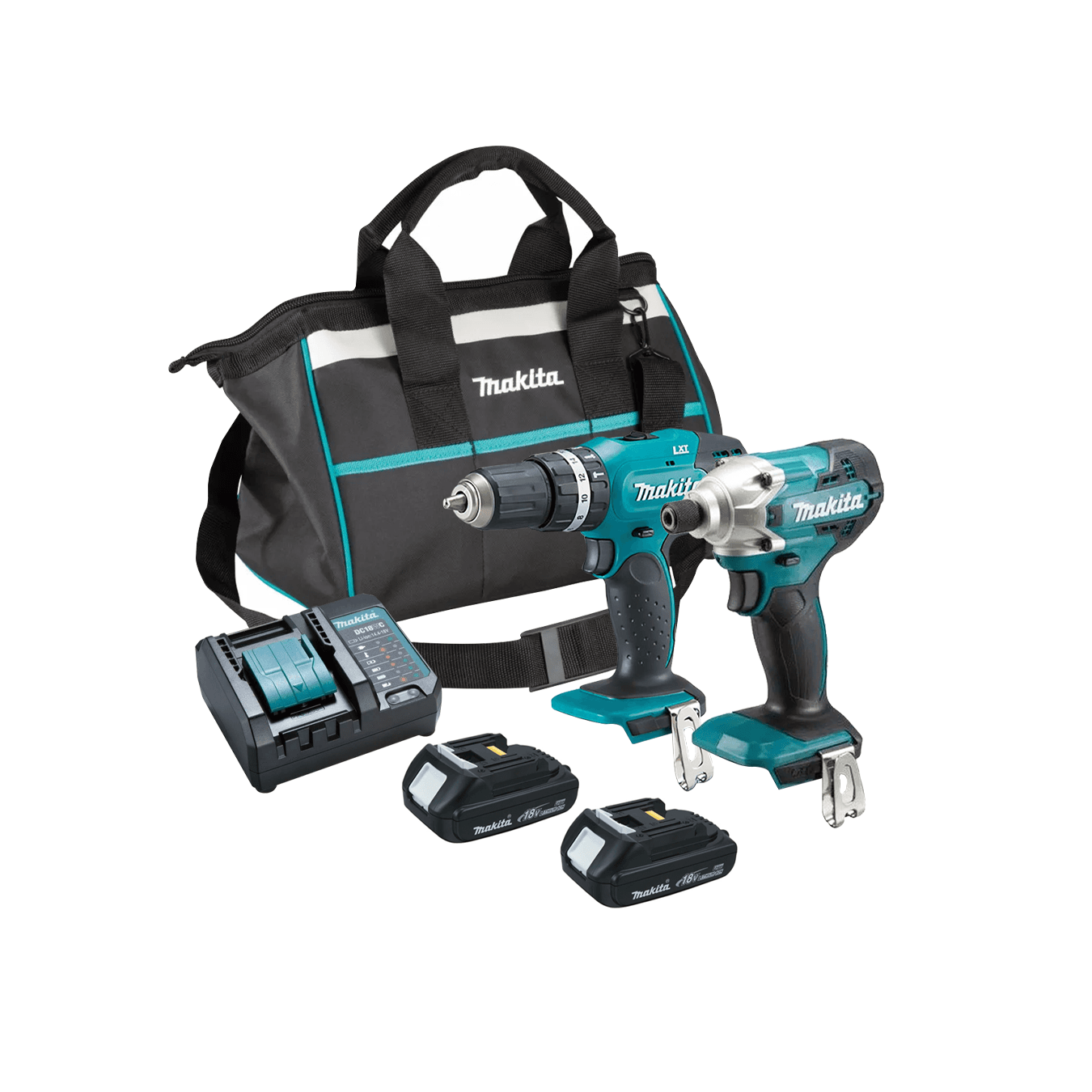 Parafusadeira Dhp453 | Furadeira Dtd156 | Com 2 Baterias Combo Dlx2336y01