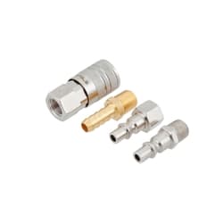 Kit Engate Rápido Para Mangueira de Ar Com 4 Pçs Rosca 1/4 Npt