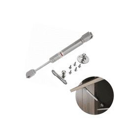 Pistão Standard A Gás Força Normal de 200 Newtons F1091 Para Porta Hardt