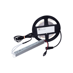 Fita de Led 3528 Sem Silicone 3000k Branco Quente Com 5 Metros 120led/m Ip20 Led Line