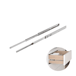 Corrediça Trilho Telescópica de 50 Cm H45 Steel 40kg Mk