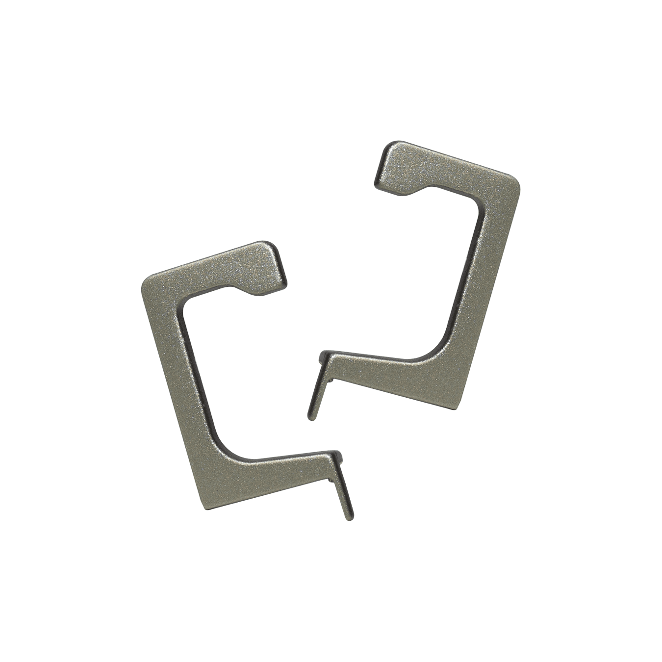 Ponteira Vazada Para Perfil 15 Mm Bronze D-0253