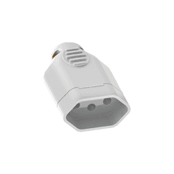 Plugue 2 P + T Fêmea 10 A 250 V Ilumi