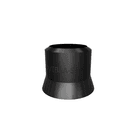 Sapata Ponteira de Borracha Para Cadeira 16 Mm Redondo