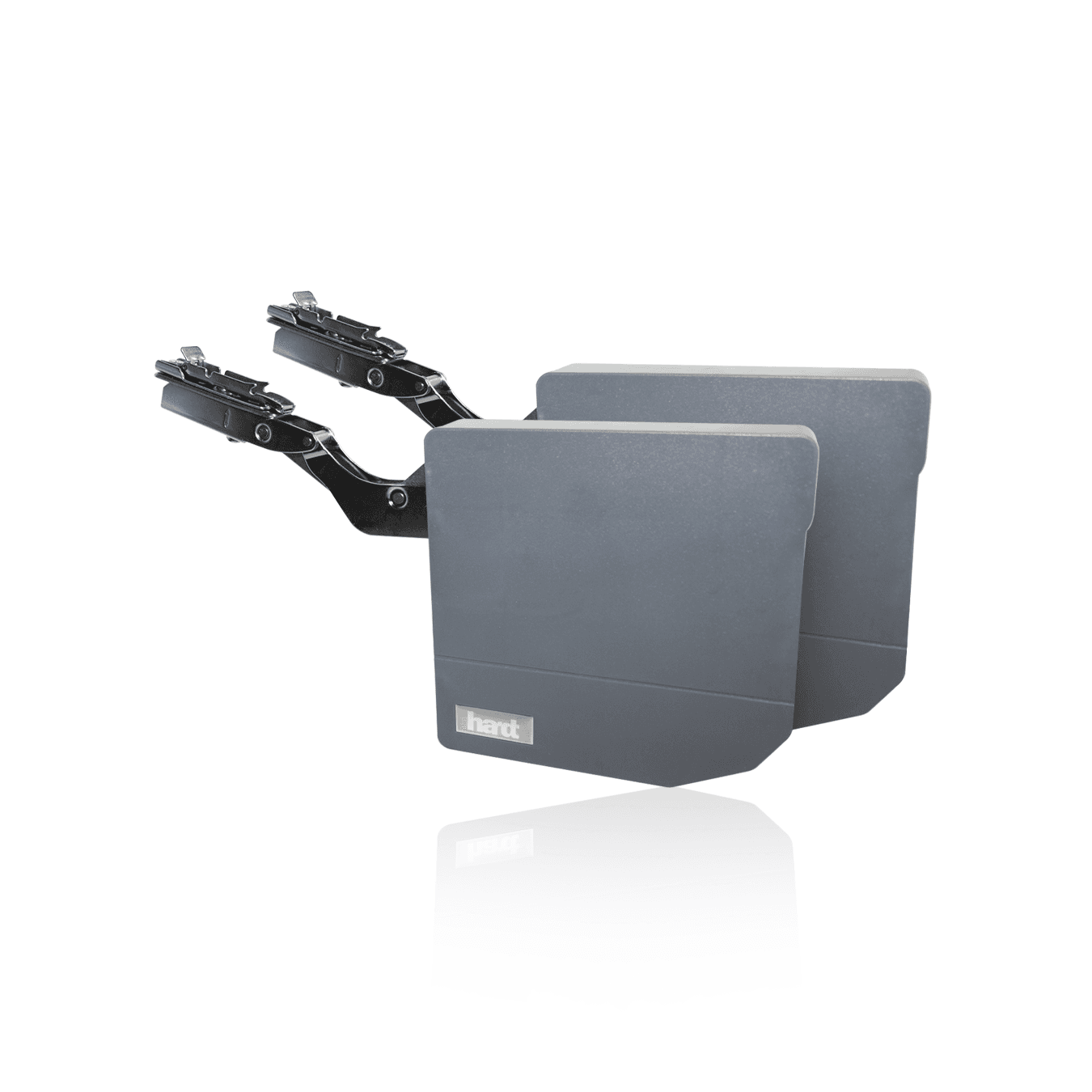 Articulador Delta Cinza Para Porta Basculante F3 Hardt