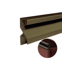Perfil Puxador Em Bronze Para Mdf de 18 Mm 0258 Dmt