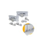 Kit Sistema Para Porta de Correr de Armários E Móveis Ro40 Rometal