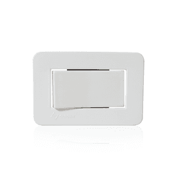 Interruptor Paralelo Branco Easy Instal 1 Tecla Para Tomadas de 6a 250v Guidini