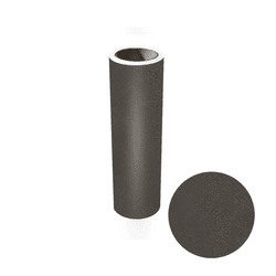 Revestimento Adesivo Para Envelopamento Cor Preto Fosco 1 Metro