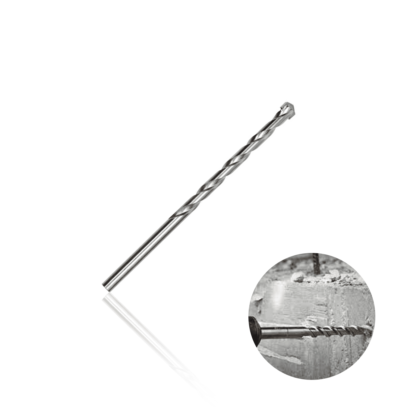 Broca de 10 X 120 Mm Golden Line Em Widea Videa Com Haste Cilíndrica Para Concreto Parede 708109 Mtx