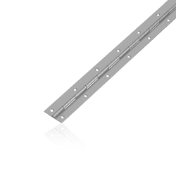 Dobradiça Piano Aço Galvanizado Barra de 2 Metros