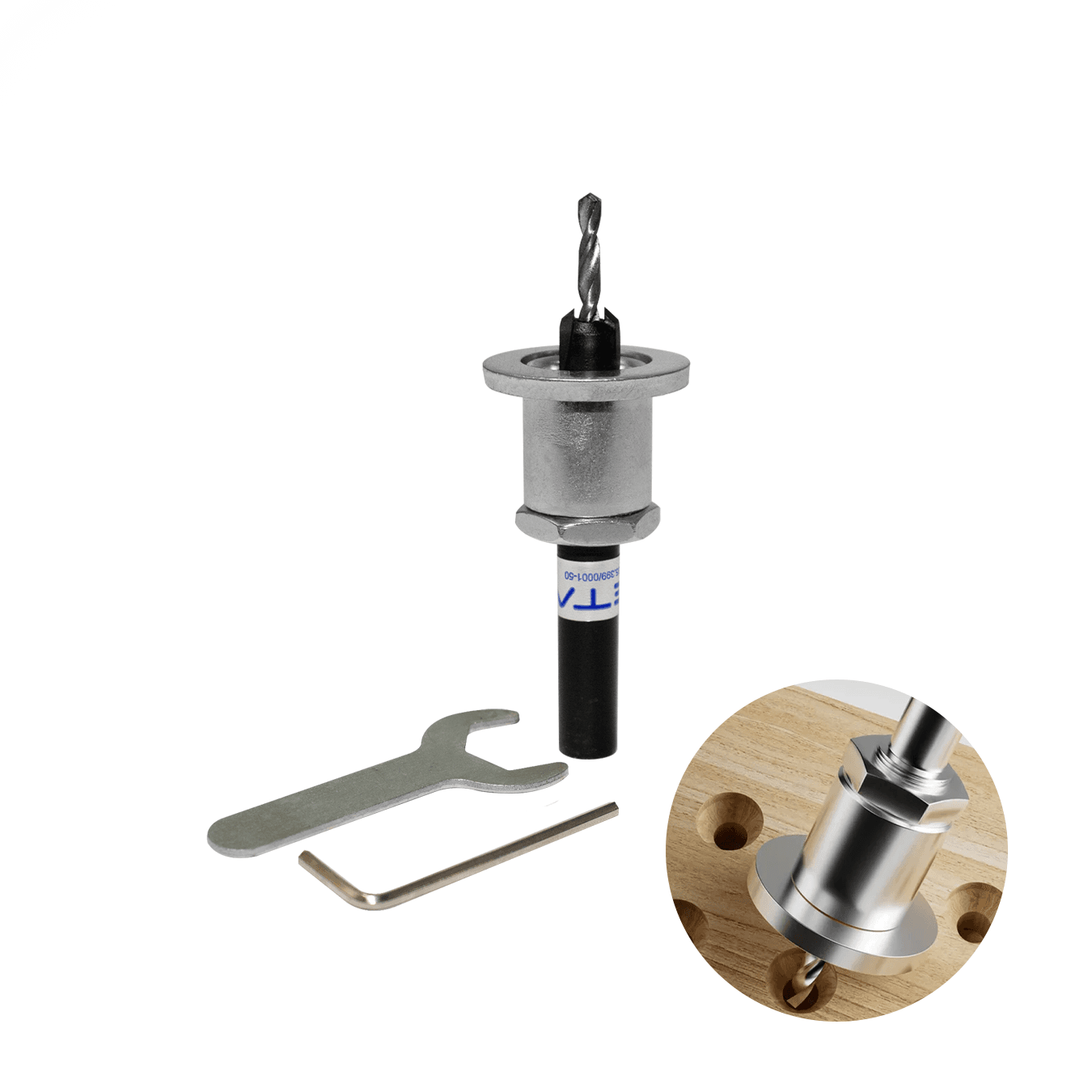 Escareador Regulavel 2,5 X 8,0mm Com Porca Trava