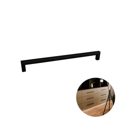 Puxador 392 Mm Preto Rezzo Il811