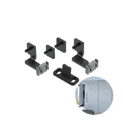 Sistema Guia Sequenziato Lado Direito Para 2 Portas de 40mm Rometal