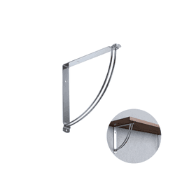 Suporte Mão Francesa Fixa Cromada 200 X 200 Mm