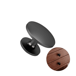 Puxador Ponto Sinnai Il808 Grafite 30 Mm