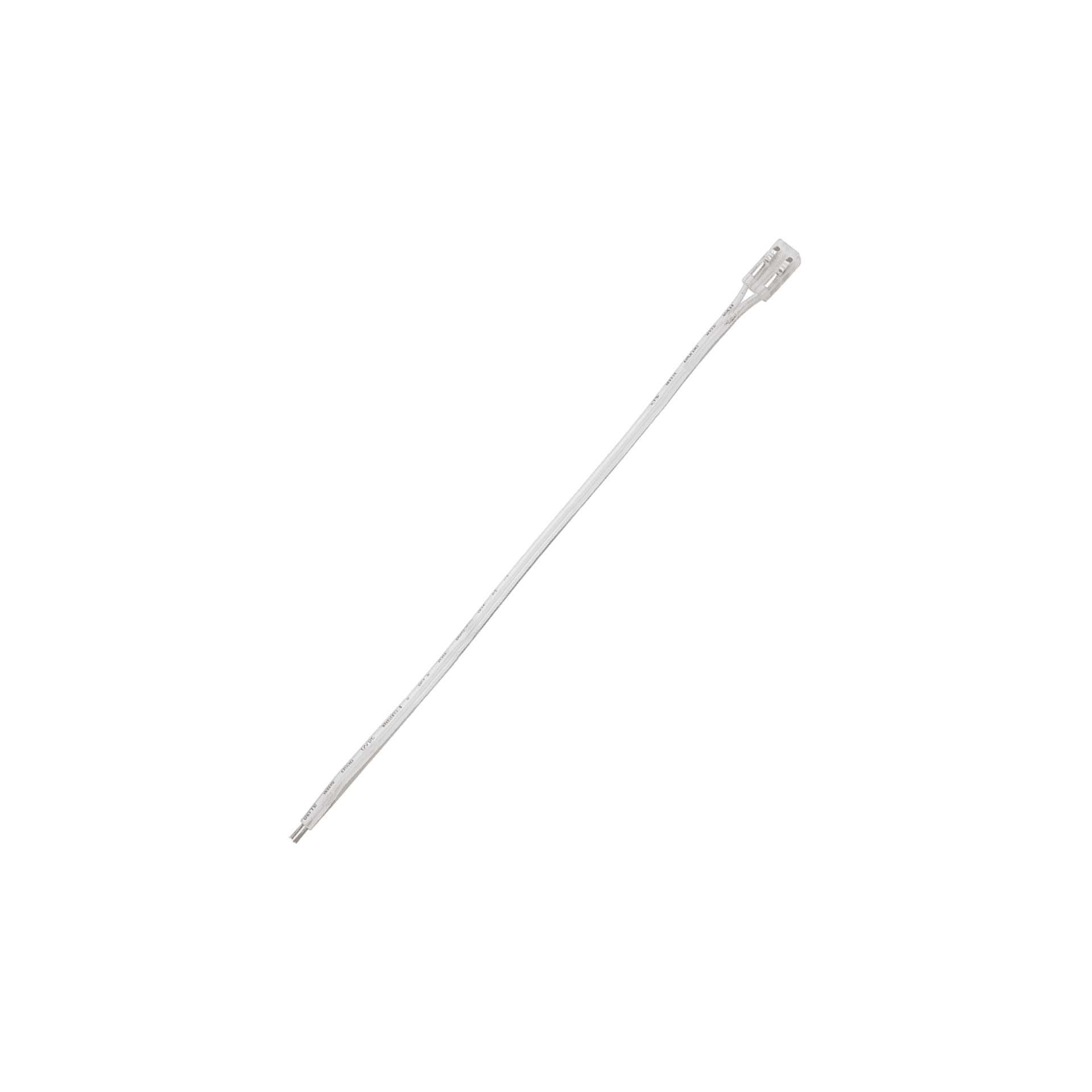 Emenda Conector Para Difusor Flex C Fita Neon Com Cabo 200mm