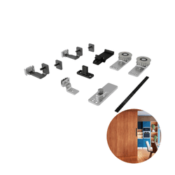 Sistema Guia Syncro Sequenziato Lado Esquerdo Para 2 Portas de 40mm