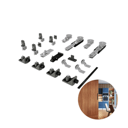 Sistema Guia Syncro Sequenziato Lado Esquerdo Para 3 Portas de 40mm