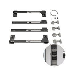 Kit Porta Escamoteável Rivelato Ampio 533 Mm - Porta Embutida 15 A 20mm